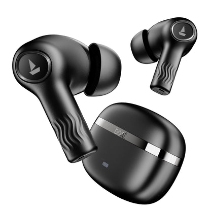 (Open Box) boAt Nirvana Ion ANC 120HRS Battery, Crystal Bionic Sound w/Dual EQ Modes, 4Mics ENx, App Support, Low Latency, IPX4, v.5.2 Bluetooth TWS in Ear Earbuds Wireless Earphones with mic