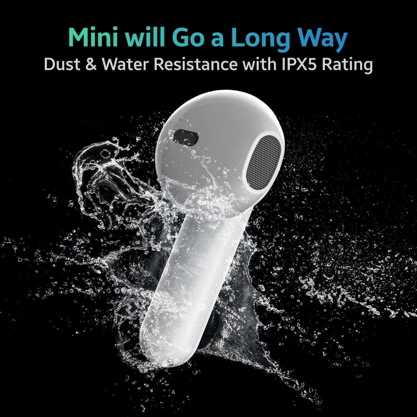 (Open Box) TAGG Newly Launched Liberty Buds Mini Truly Wireless in Ear Earbuds with Quad Mic, Fast Charge, Rich Bass, 13mm Dynamic Drivers