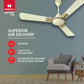 Havells 1200mm Astura Energy Saving Ceiling Fan (Brown Gold Mist, Pack of 1)