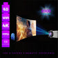 (Open Box) Egate K9 Pro-Max Android FHD 1080p LED Projector,
