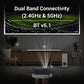 (Open Box) ZEBRONICS PIXAPLAY 15 Smart LED Projector with Dolby Audio, 5500 lumens, 4K Support, 180 Inch Screen Size, Supports Miracast, Bluetooth, USB, HDMI, WiFi, APP Support, 1080p Native
