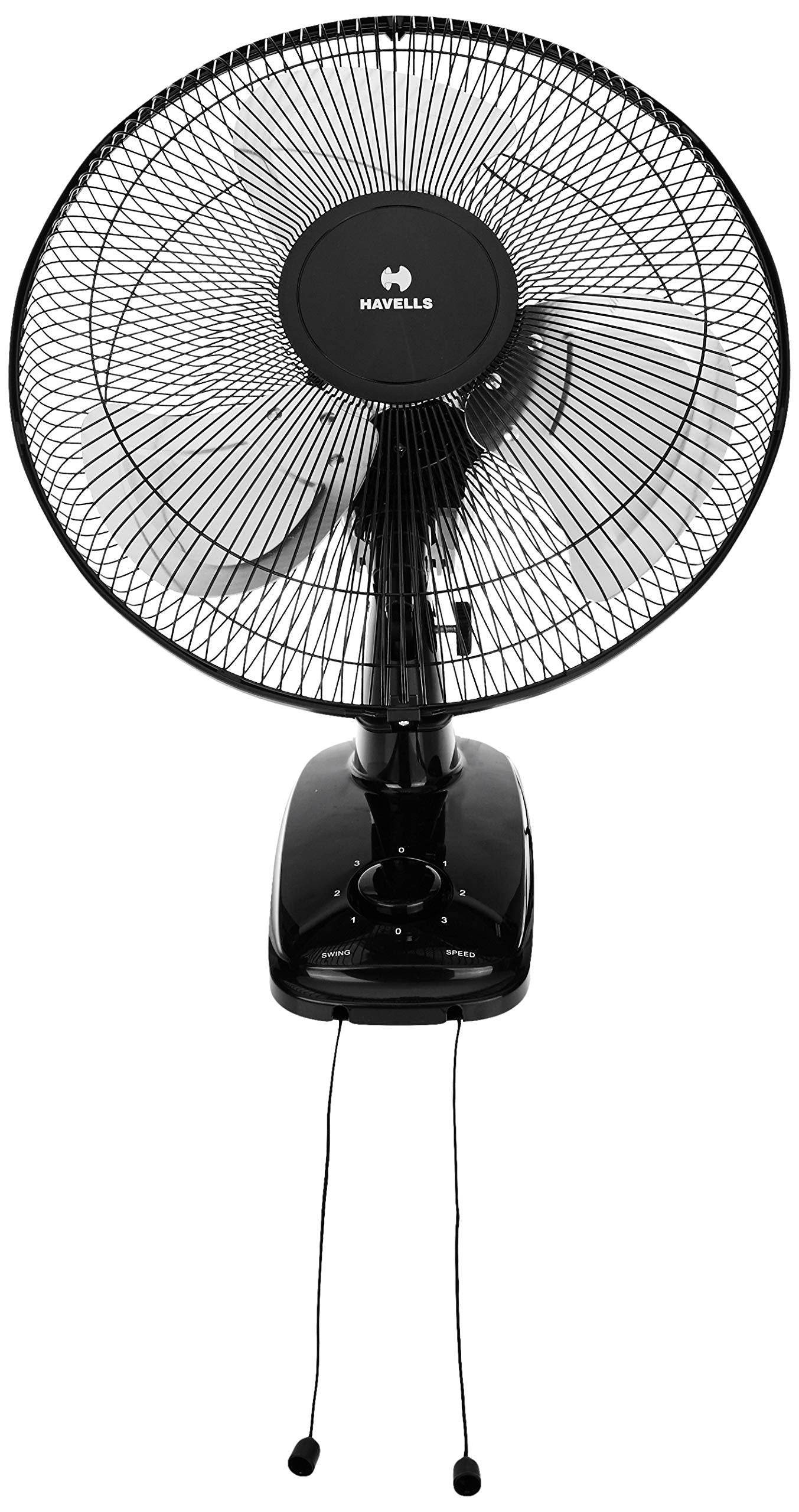 Havells V3 450mm Wall Fan (Silver Black)