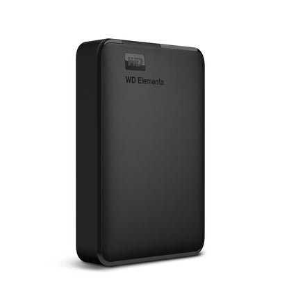 (Open Box) Western Digital WD 5TB Elements Portable Hard Disk Drive, USB 3.0, Compatible with PC, PS4 and Xbox, External HDD (WDBHDW0050BBK-EESN)