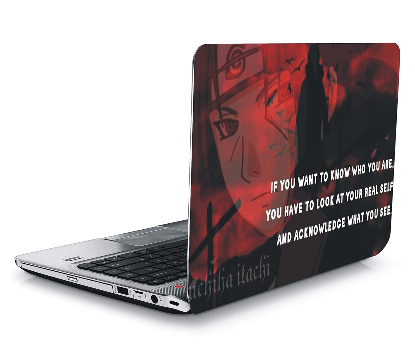 SANCTrix Naruto Laptop Skin Stickers (15.6 inches) For Dell/Lenovo/Acer/HP with Three Mobile Sticker