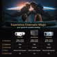 (Open Box) Lifelong Lightbeam Smart Projector for Home 4K Support, Native 720p HD Resolution, 2500 Lumen, Rotabable Design, Speaker, Android 11 with Built-in Apps (Netflix, Prime, Youtube) WiFi, 100''Max Display