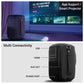 (Open Box) ZEBRONICS PIXAPLAY 22, Smart Projector, 3400 Lumens, 4K Support,160 Inch Screen Size, Supports Bluetooth, HDMI, USB, WiFi, 720p Native, Powerful Speaker, Electronic Focus, APP Support, Miracast