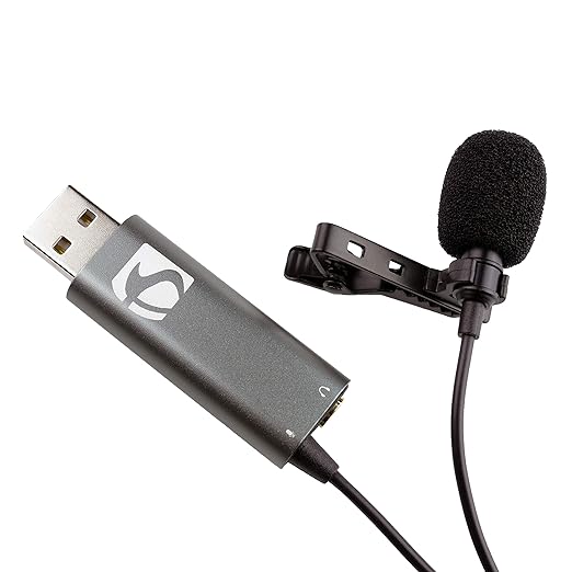(Open Box) Industry Standard Sound ISSLM420H Lavalier Microphone (Black)