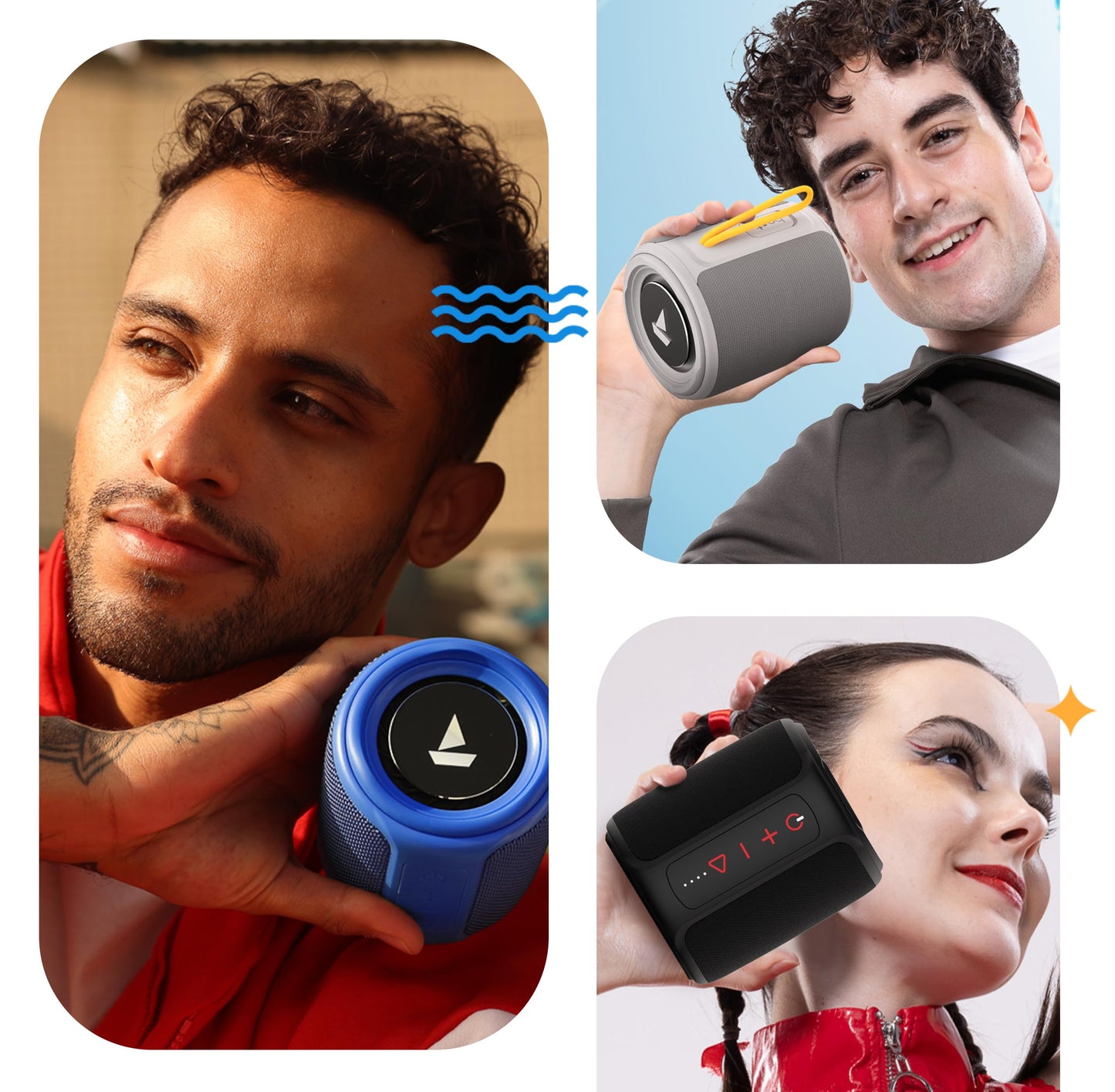 (Open Box) boAt Stone 352 Bluetooth Speaker with 10W RMS Stereo Sound, TWS Feature, Up to 12H Total Playtime, Multi-Compatibility Modes and Type-C Charging(Assassin Red-Deadpool Edition)