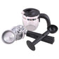 (Open Box) Morphy Richards New Europa 800-Watt Espresso and Cappuccino 4-Cup Coffee Maker (Black)