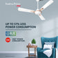 Havells 1200Mm Festiva Prime Bldc Motor Ceiling Fan|5 Stars Cf With Rf Remote, 100% Copper, Upto 57% Energy Saving|Eco Active Technology, 2 Year Warranty|(Pack Of 1, Dusk Chrome)