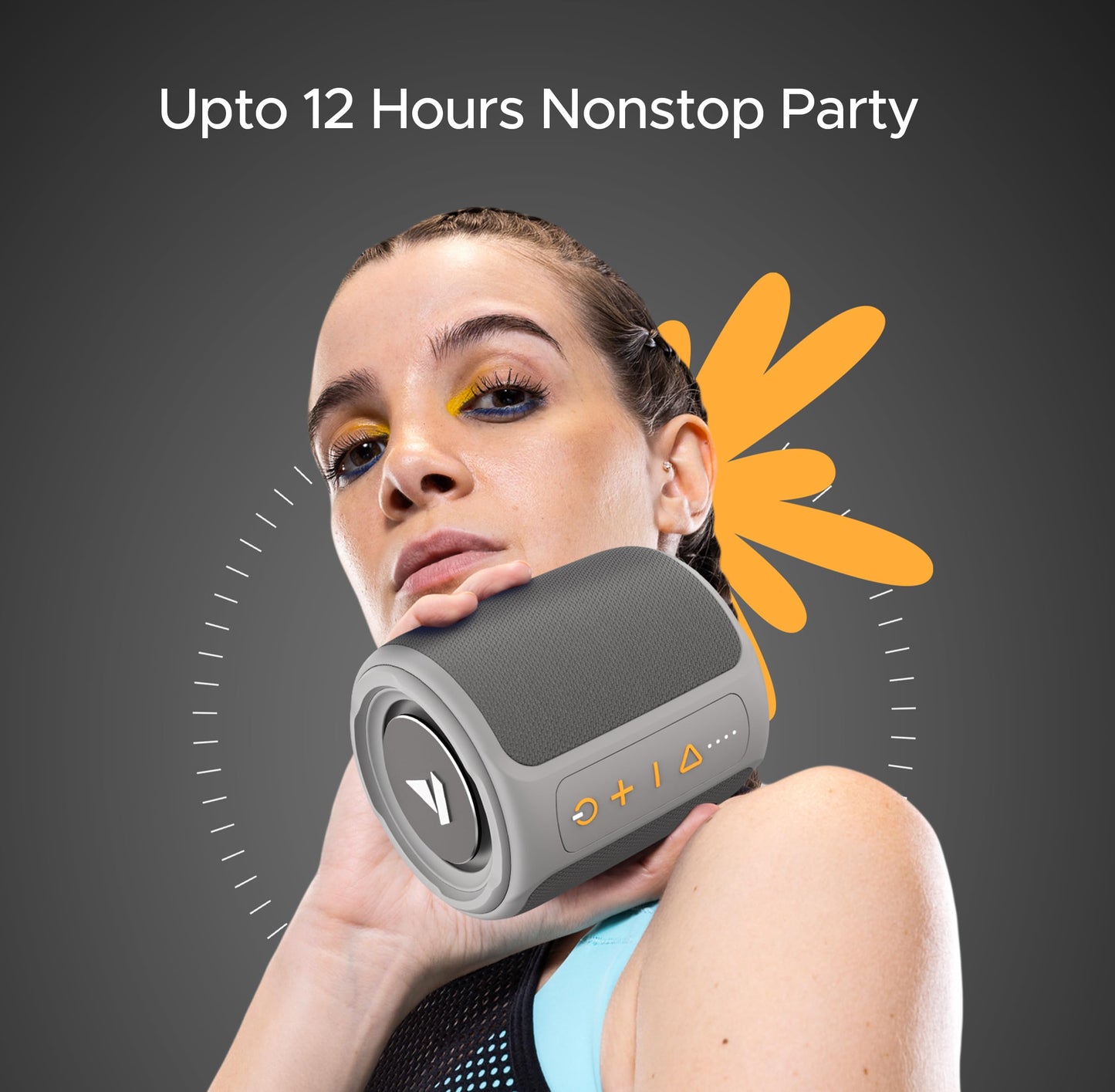 (Open Box) boAt Stone 352 Bluetooth Speaker with 10W RMS Stereo Sound, TWS Feature, Up to 12H Total Playtime, Multi-Compatibility Modes and Type-C Charging(Assassin Red-Deadpool Edition)