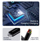 (Open Box) Ambrane 2.4A Fast Charging Output Cable with Micro to USB for Mobile, Neckband, True Wireless Earphone Charging, 480mbps Data Sync Speed, 1m Length (ACM - AZ1, Black)