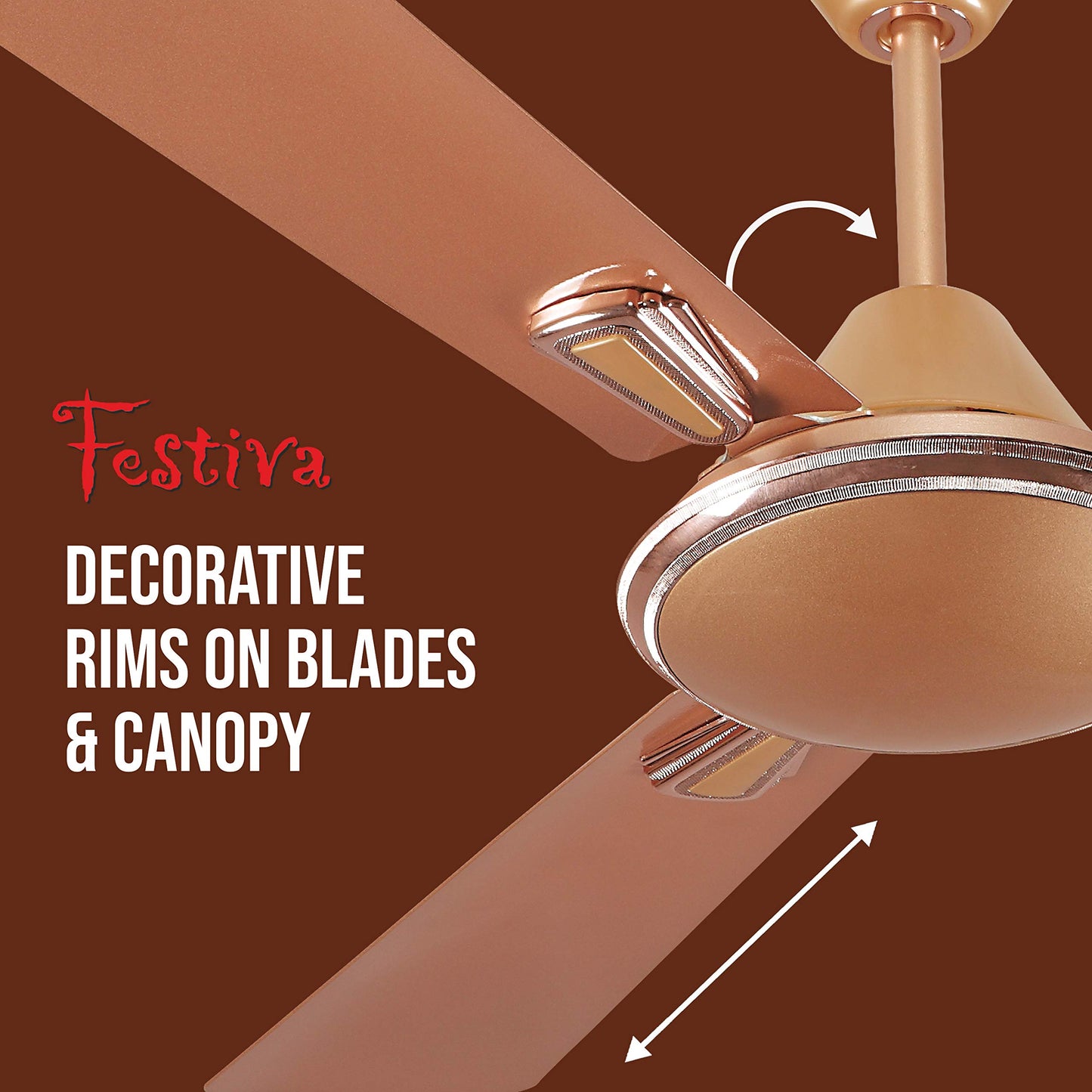 Havells Festiva 1200mm Dust Resistant Ceiling Fan