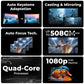 (Open Box) ZEBRONICS PIXAPLAY 15 Smart LED Projector with Dolby Audio, 5500 lumens, 4K Support, 180 Inch Screen Size, Supports Miracast, Bluetooth, USB, HDMI, WiFi, APP Support, 1080p Native