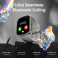 (Open Box) boAt Ultima Prism Smart Watch w/ 1.96" (4.9 cm) AMOLED Display, BT Calling, 700+ Activities, Always on Display, Female Wellness, IP67 Dust, Sweat & Splash Resistance, HR & SpO2(Steel Black)