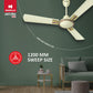 Havells 1200mm Astura Energy Saving Ceiling Fan (Brown Gold Mist, Pack of 1)