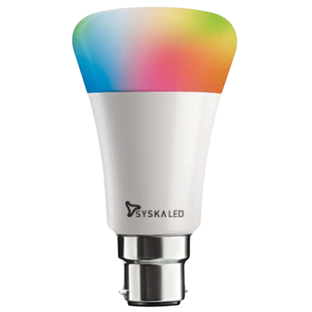 SYSKA Electric Powered 7 Watt Smart Light Bulb (SSK-SMW-7W, White)