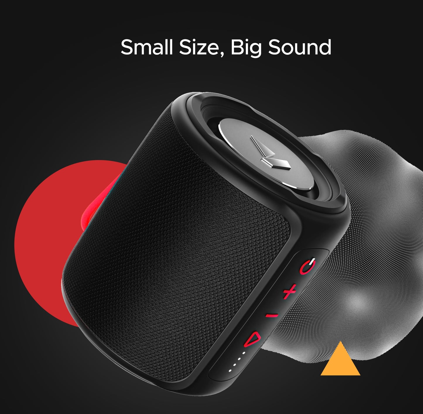 (Open Box) boAt Stone 352 Bluetooth Speaker with 10W RMS Stereo Sound, TWS Feature, Up to 12H Total Playtime, Multi-Compatibility Modes and Type-C Charging(Assassin Red-Deadpool Edition)