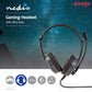 (Open Box) Amigo Nedis Wired Over-Ear Gaming Headset | with Impressive Surround Sound |with 3.5 MM Connector | |High Bass (Black)