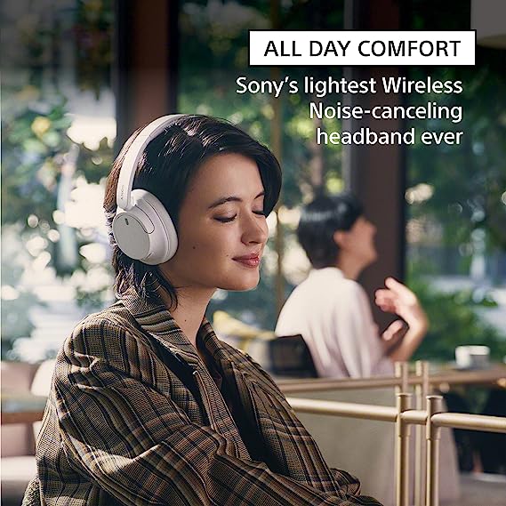 (Open Box) Sony WH-CH720N, Wireless Over-Ear Active Noise Cancellation Headphones with Mic, up to 35 Hours Playtime, Multi-Point Connection, App Support, AUX & Voice Assistant Support for Mobile Phones (Black)