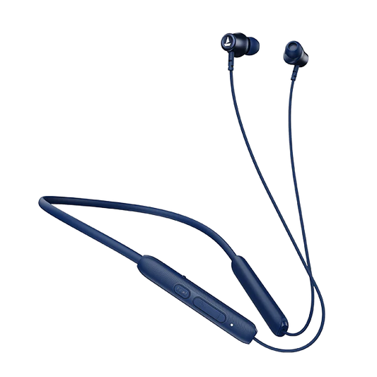 (WB) Rockerz 245v2 PRO Earphones, Navy Blue