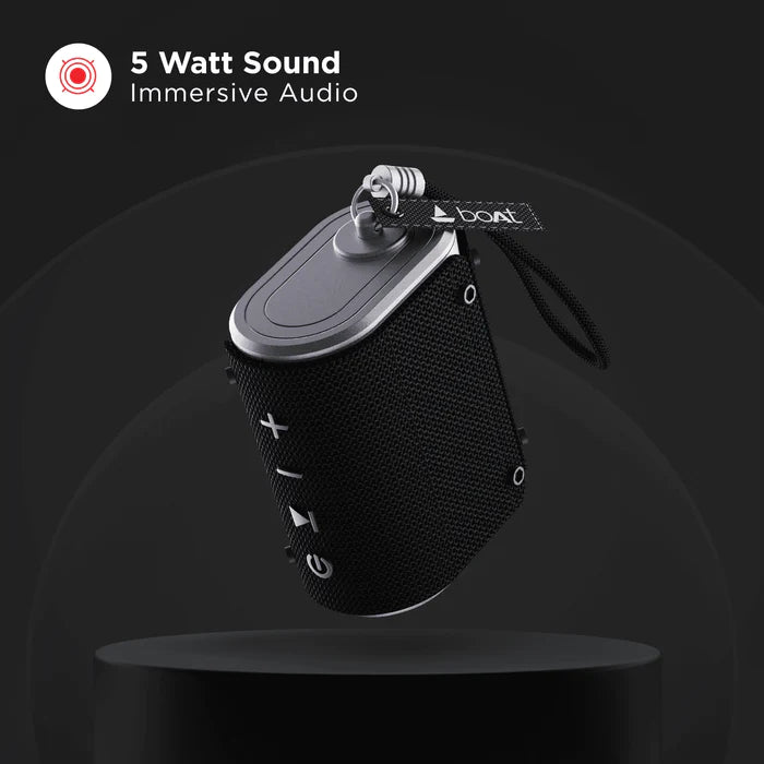 (Without Box) boAt Stone Grenade 5 W Portable Bluetooth Speaker