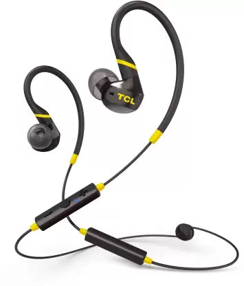 (Open Box) TCL ACTV100 Bluetooth  (Monza Black, In the Ear)