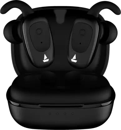(Without Box) boAt Airdopes 201 Earbuds Bluetooth Headset Black