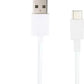 (Open Box) ASUS USB Type C Cable 2 A 0.9 m ACAU001Tough  (Compatible with Android and Other Micro USB Supported Devices, White, One Cable)
