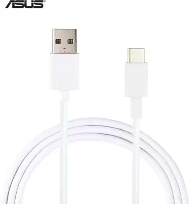 (Open Box) ASUS USB Type C Cable 2 A 0.9 m ACAU001Tough  (Compatible with Android and Other Micro USB Supported Devices, White, One Cable)