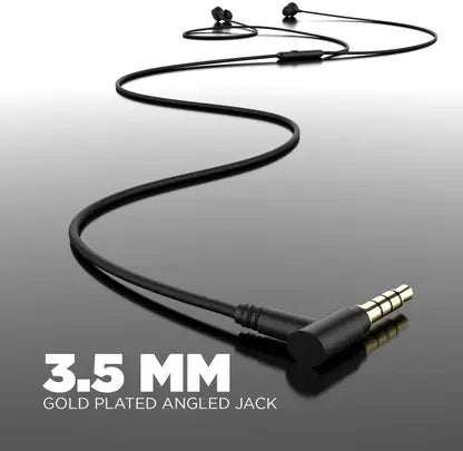 (WB) Bassheads 103 Wired Headset, Black