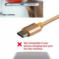 (Open Box) ASUS USB Type C Cable 2 A 0.9 m ACAU001Tough  (Compatible with Android and Other Micro USB Supported Devices, White, One Cable)