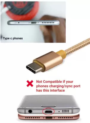 (Open Box) ASUS USB Type C Cable 2 A 0.9 m ACAU001Tough  (Compatible with Android and Other Micro USB Supported Devices, White, One Cable)