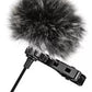 (Open Box) BOYA By-M1DM Dual omni-directional Lavalier with furry Windscreen Microphone