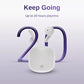 (Open Box) LEAF Buds X142 Earbuds with mic and 20 Hours Playback Time, Bt v5.3 with Type C Port Bluetooth Headset