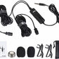 (Open Box) BOYA By-M1DM Dual omni-directional Lavalier with furry Windscreen Microphone