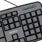 (Open Box) Intex Corona G Wired USB Desktop Keyboard  (Black)