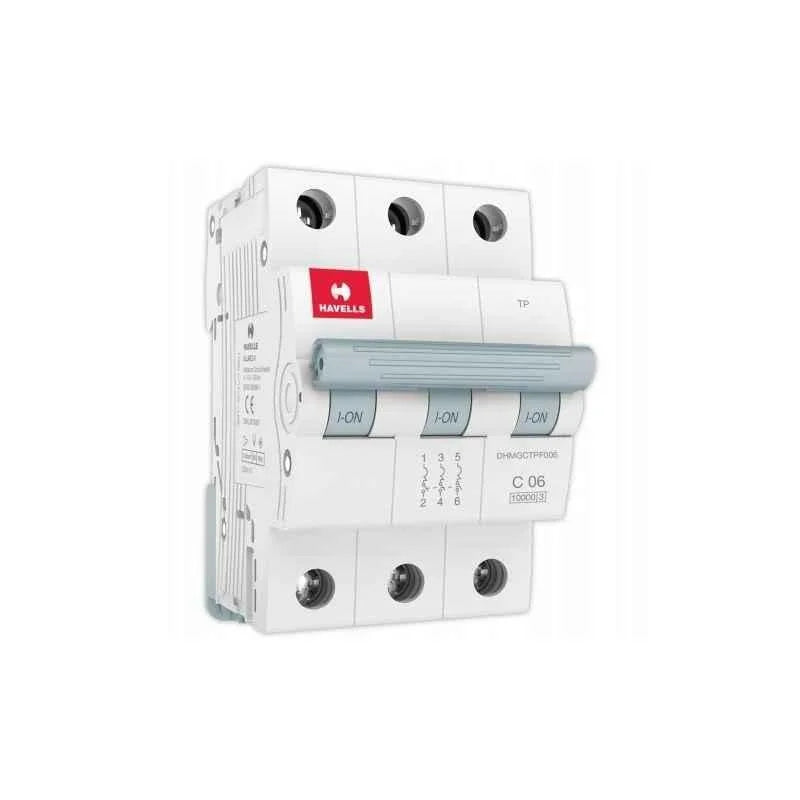 Havells EURO-II 32A C Curve TP MCB, DHMGCTPF032