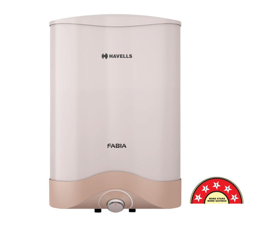 Havells Fabia Ivory Brown 6L Storage Water Geyser