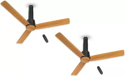1200 MM FAN ELIO UL PINE WOOD-MATTE BLK - FHCE35SPMB48