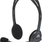 (Open Box) Logitech H-111 Wired Headset  (Black, On the Ear)