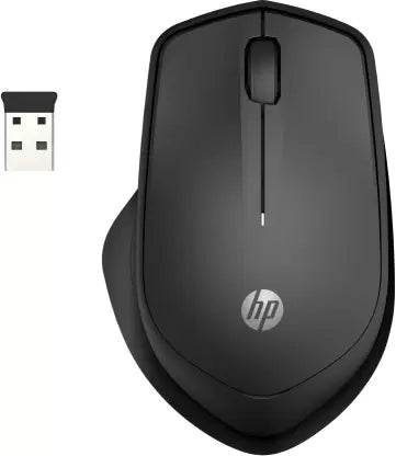 (Open Box) HP 280 Wireless Silent Wireless Optical Mouse  (2.4GHz Wireless, Black)