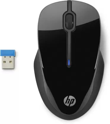 (Open Box) HP 250 Wireless Optical Mouse  (2.4GHz Wireless, Black)