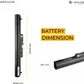 (Open Box) LAPCARE Battery for HP Pavilion Ultrabook 14 15 Series,Pavilion Sleekbook 14 15 Series 4 Cell Laptop Battery