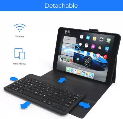 (Open Box) Typecase KB16S-102BLK-B-N0 Bluetooth Tablet Keyboard  (Black)