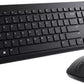(Open Box) DELL KM3322W Keyboard & Mouse Combo, Anti-fade & Spill-resistant Keys Wireless Multi-device Keyboard  (Black)