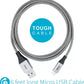 (Open Box) Mivi Micro USB Cable 2 A 1.8 M 6 Ft Long Nylon Braided Original Tough Black Micro  (Compatible with All Smartphones, Tablets and MP3 player, Multicolor, One Cable)