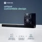 (Open Box) MOTOROLA AmphisoundX Convertible Soundbar 70 W Bluetooth Home Theatre  (Black, 2.1 Channel)