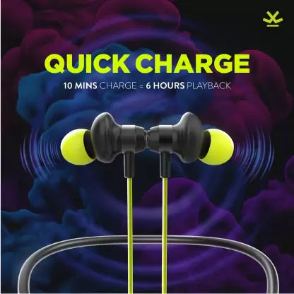 (Open Box) WROGN POPPERS NB1 with 40 Hours Battery Fast Charging Bluetooth Headset