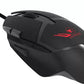 (Open Box) Wings Crosshair 205 Wired Optical Gaming Mouse  (USB 3.0, Black)